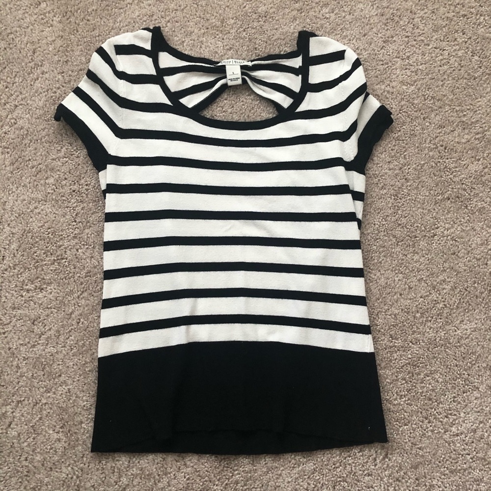 WHBM striped top